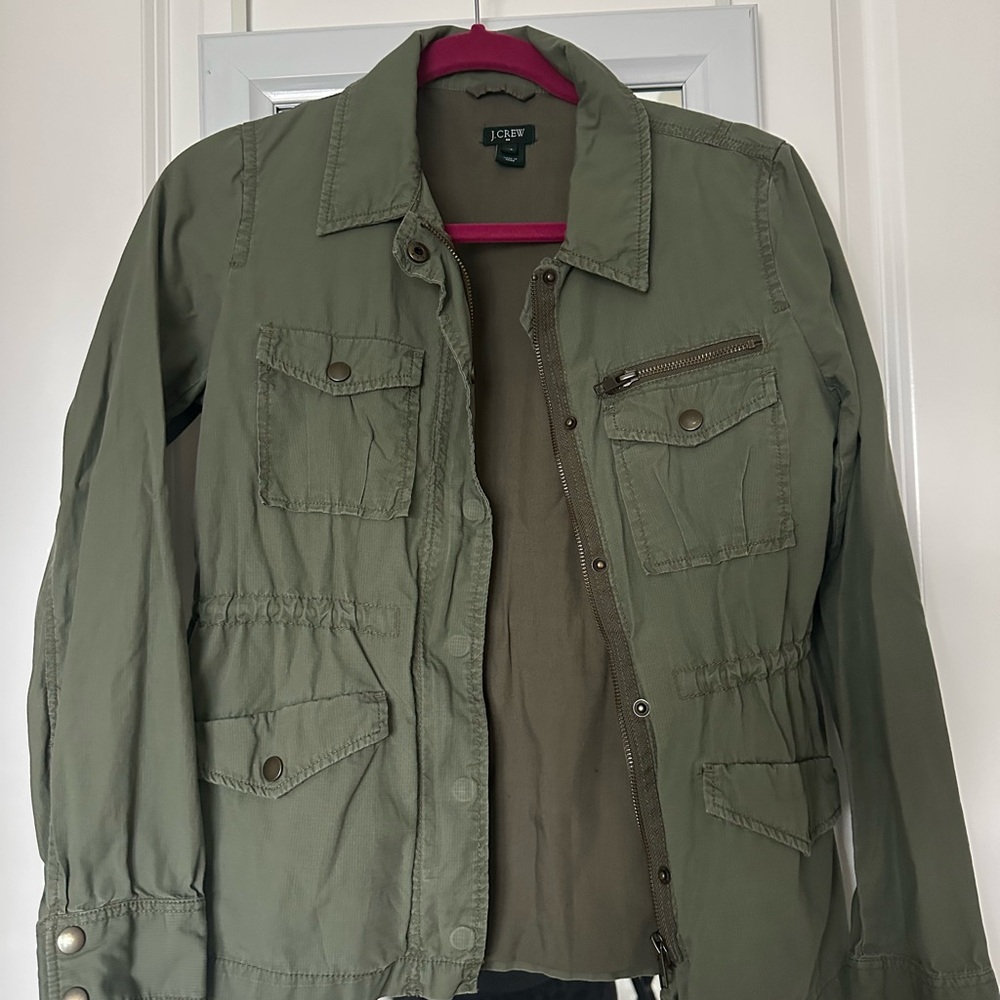 J. Crew women’s Army Green Field Jacket